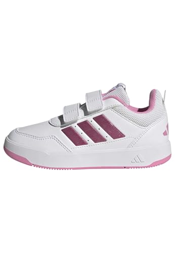 Detalle de Adidas Tensaur Sport 3.0 Hook and Loop Scarpe per Bambini e Ragazzi, Ftwr White/Bliss Pink/Grey Two, 34 EU