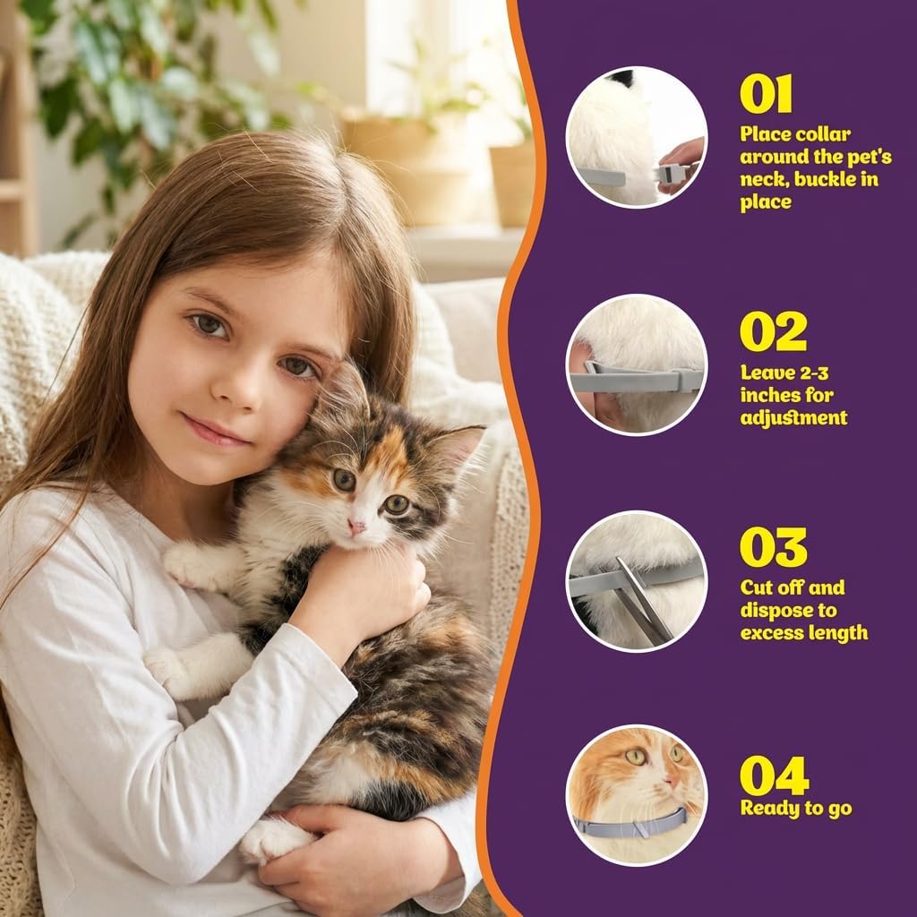 Thumbnail 4 de Cat Calming Collar, Size 38