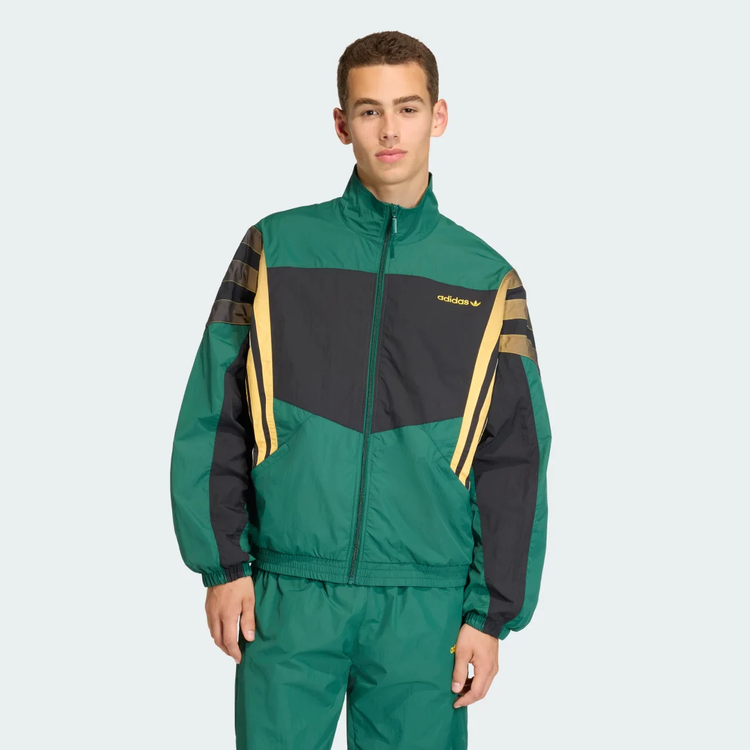 Detalle de Adidas Chaqueta Deportiva Santiago - color Verde