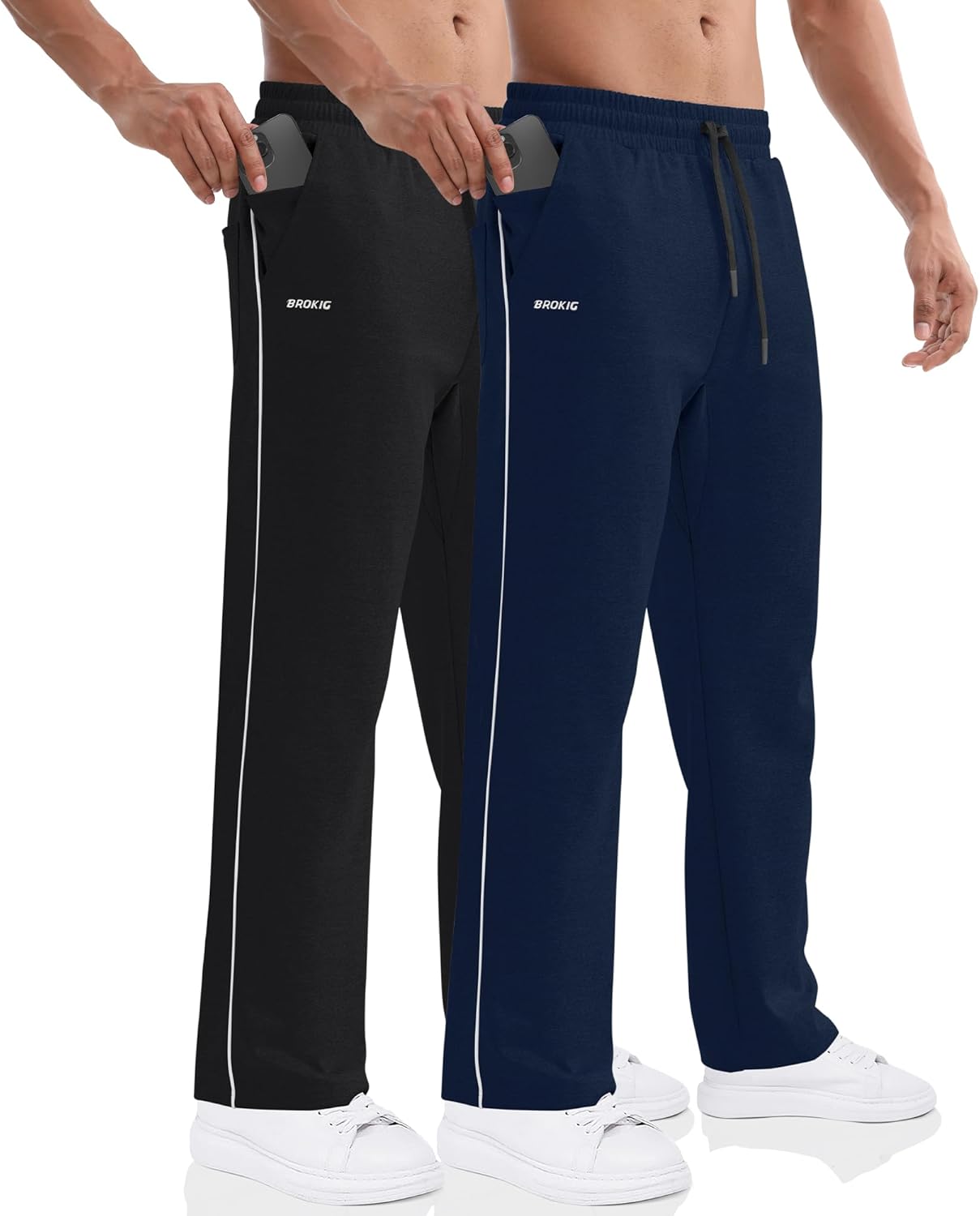 Thumbnail 6 de BROKIG Herren Laufhose Lang