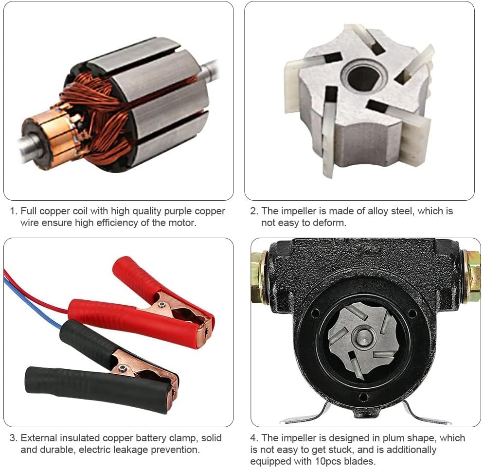 Detalle de Dieselpumpe 12V 45L/min 175W für Fahrzeuge