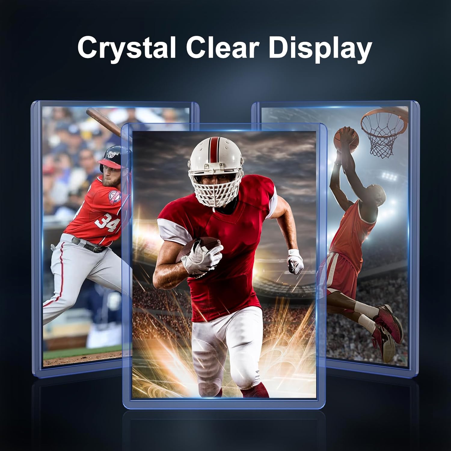 Thumbnail 1 de 2000 Card Sleeves Top Loaders Set (3”x4” Toploaders) with Clear Sleeves