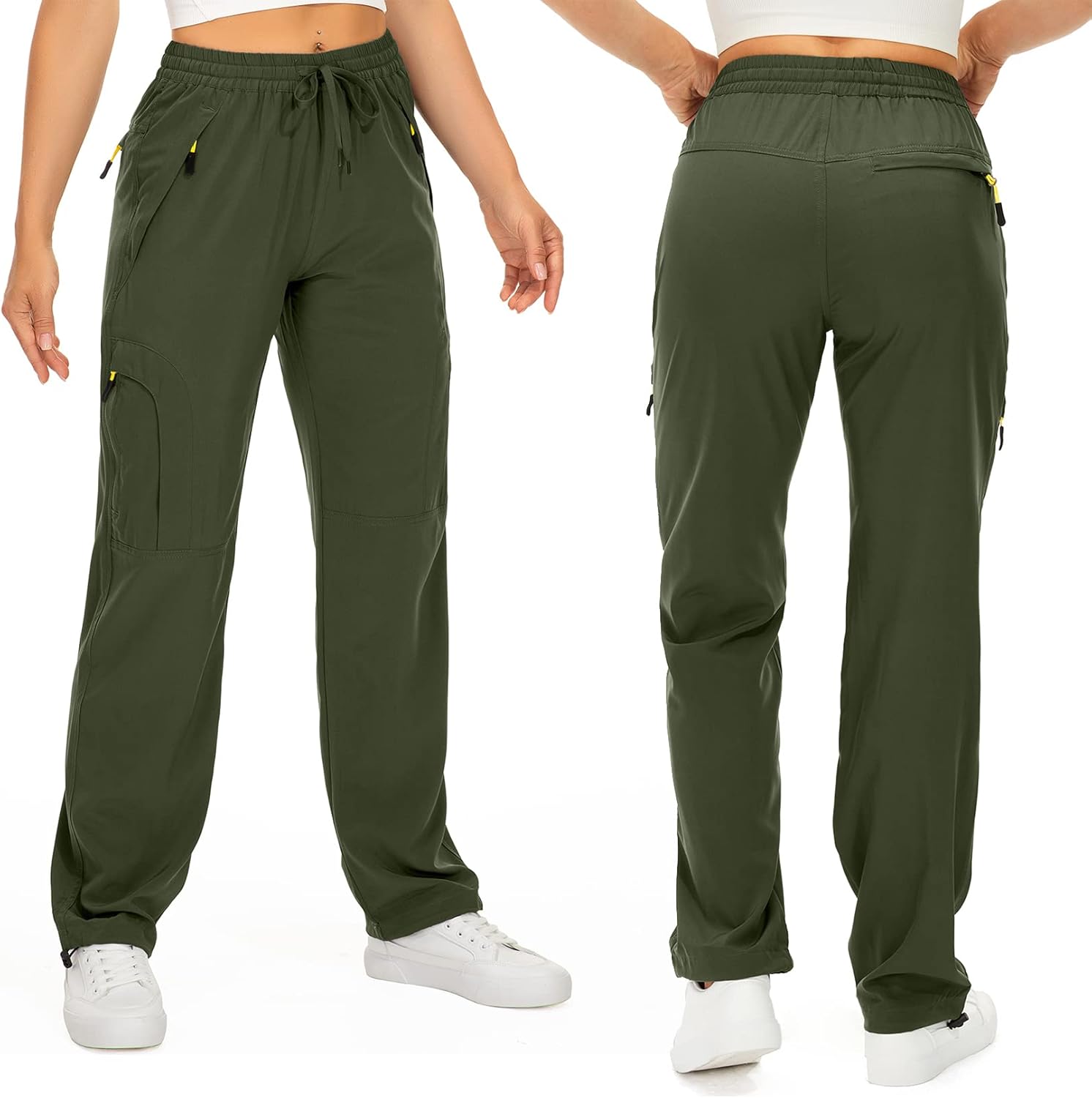 Detalle 2 de mosingle Women’s Walking Cargo Trousers – Lightweight quick-dry UPF 50 hiking pants