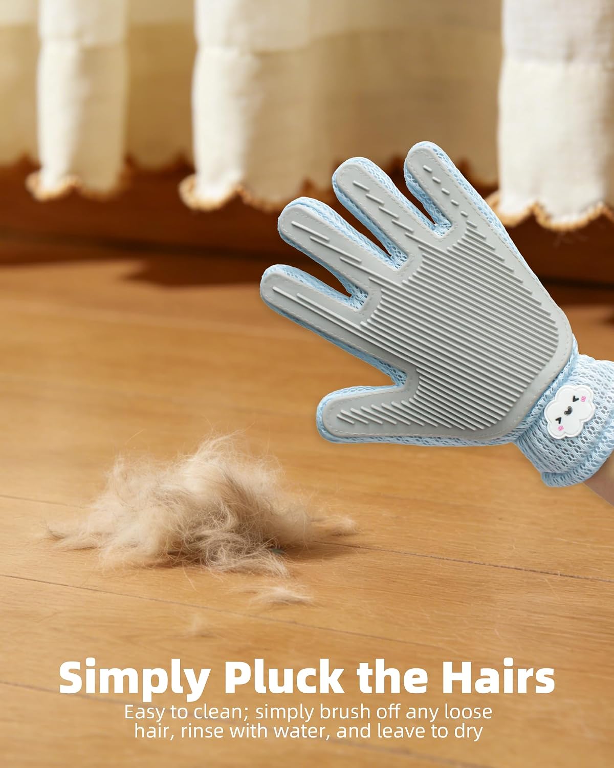 Thumbnail 4 de ETIALURE 2 in 1 Dog Grooming Glove 1PCS