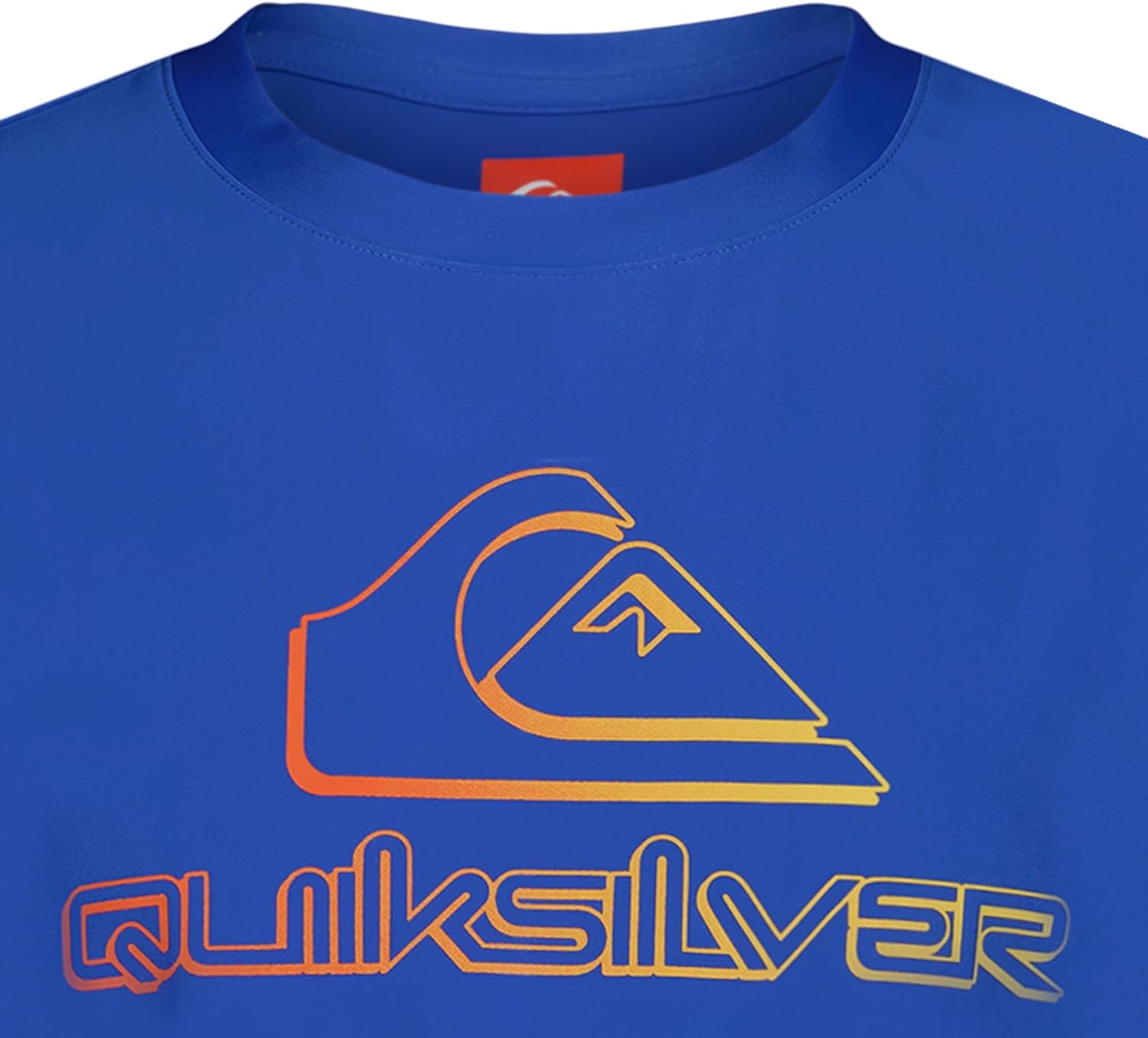 Detalle de Quiksilver Boys' Short Sleeve Rashguard Surf Shirt with UPF 50+ Sun Protection