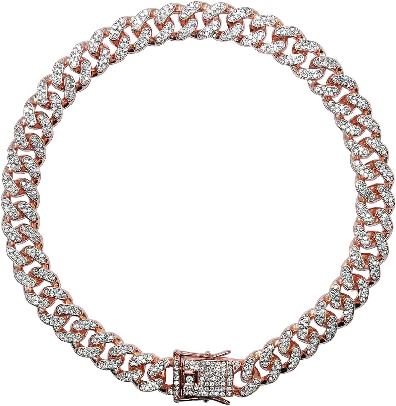 Thumbnail 6 de Rhinestone Dog Chain Collar, 16-Inch