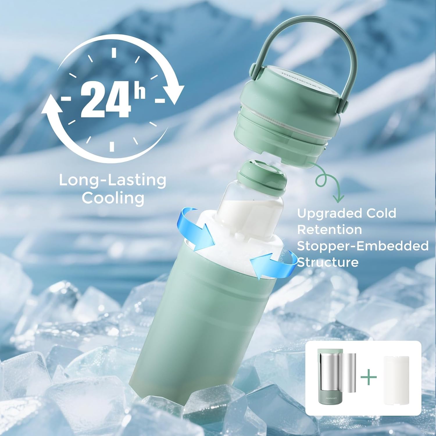 Thumbnail 1 de Momcozy Portable Breast Milk Cooler