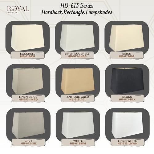 Thumbnail 5 de Royal Designs Pantalla rectangular Linen Eggshell 11 cm 🏮
