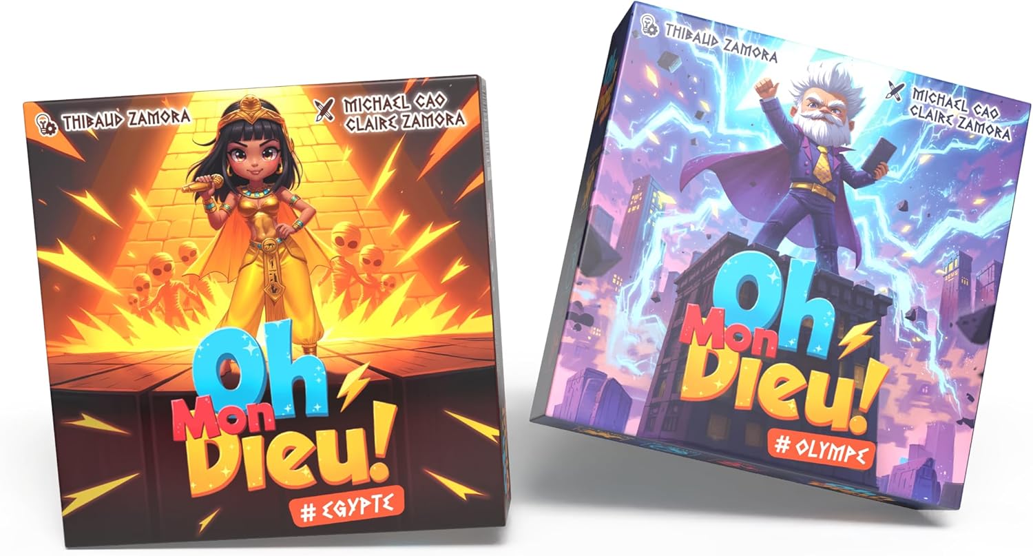 Thumbnail 4 de Bioviva Oh Mon Dieu ! : jeu de stratégie fun sur la mythologie égyptienne (2 à 6 joueurs, dès 8 ans)