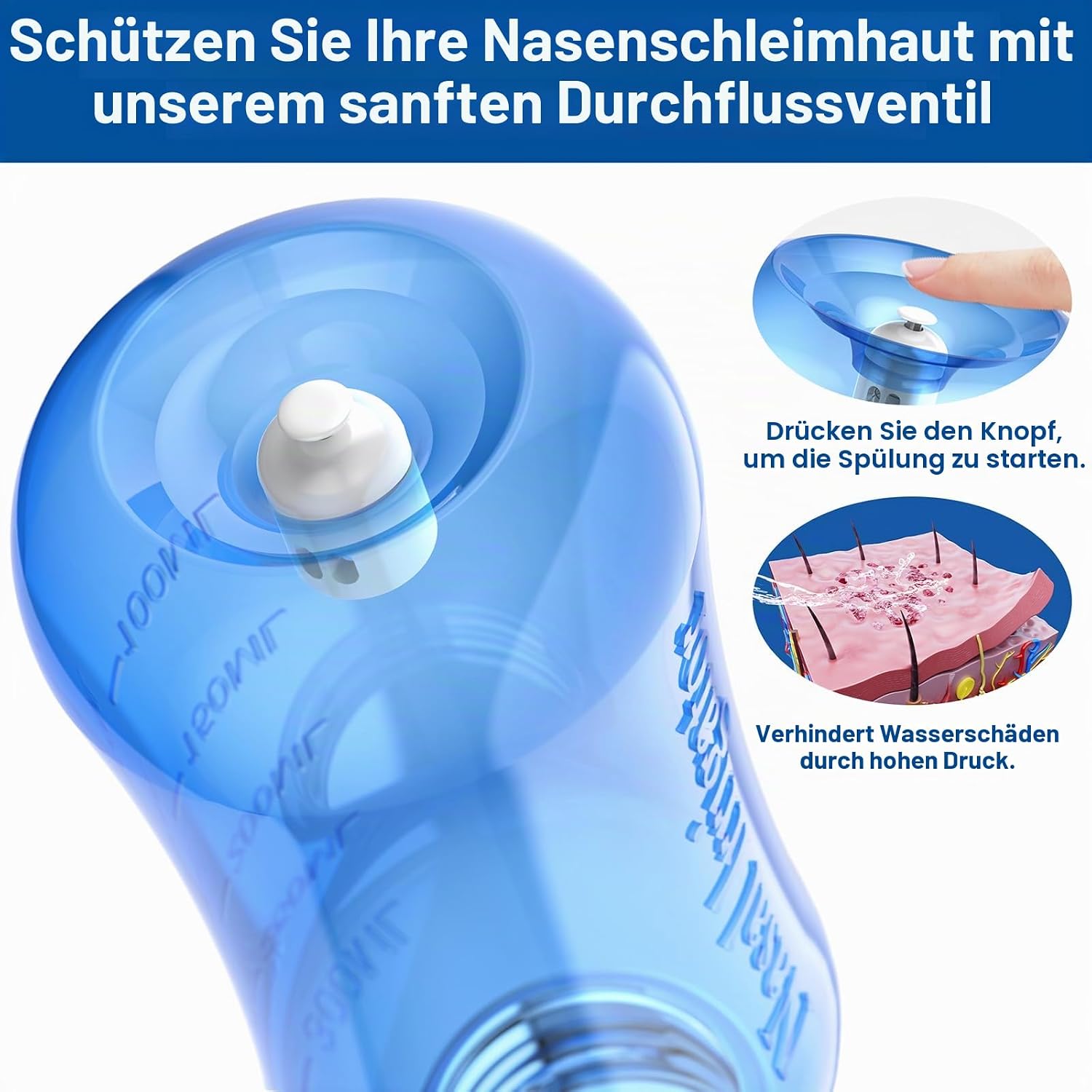 Thumbnail 5 de Nasendusche Set Neti-Topf 300 ml BPA-frei