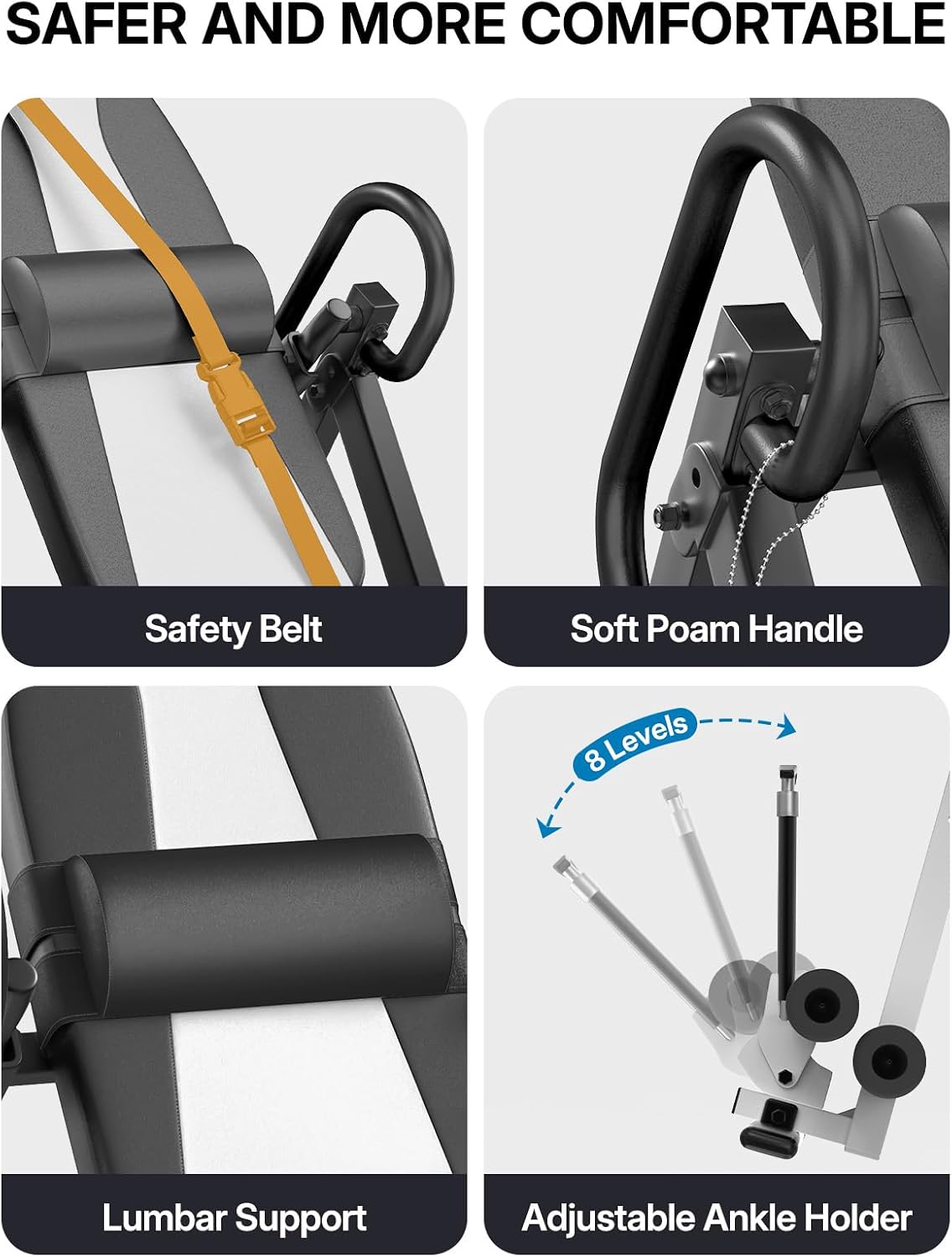 Thumbnail 4 de YOLEO Inversion Table 300 lbs