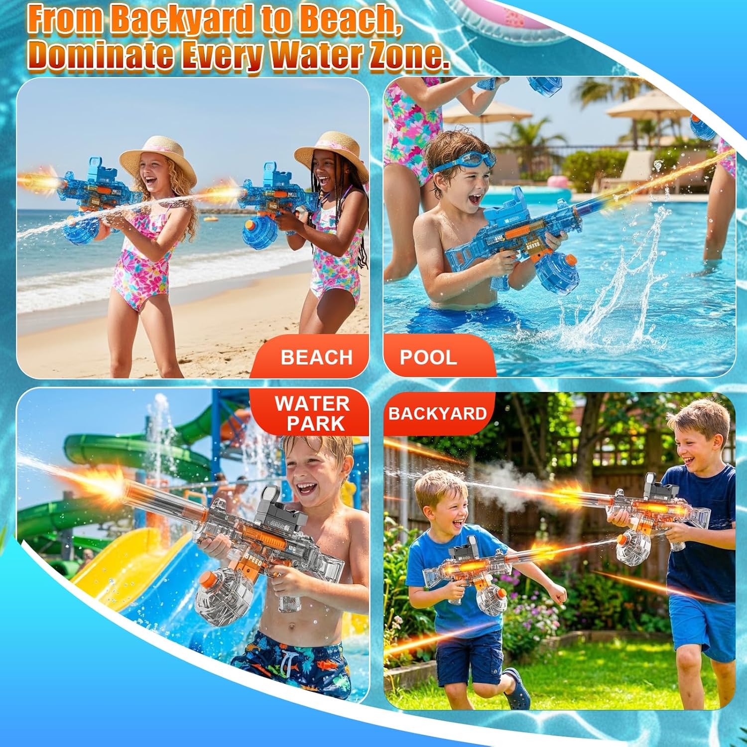 Thumbnail 5 de StimuVariety 2-Pack Electric Water Gun