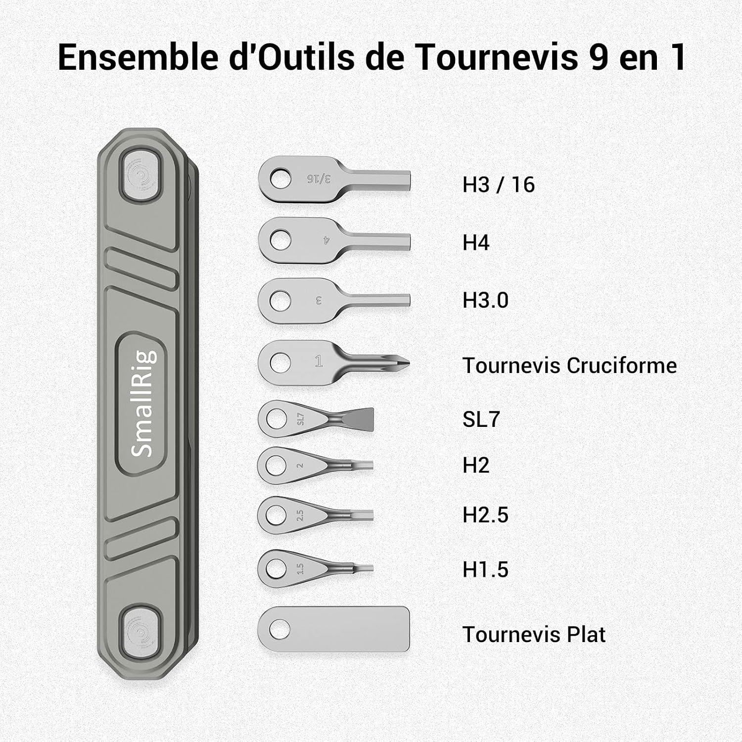 Detalle 2 de SMALLRIG 9 en 1 Outils Pliables 2713