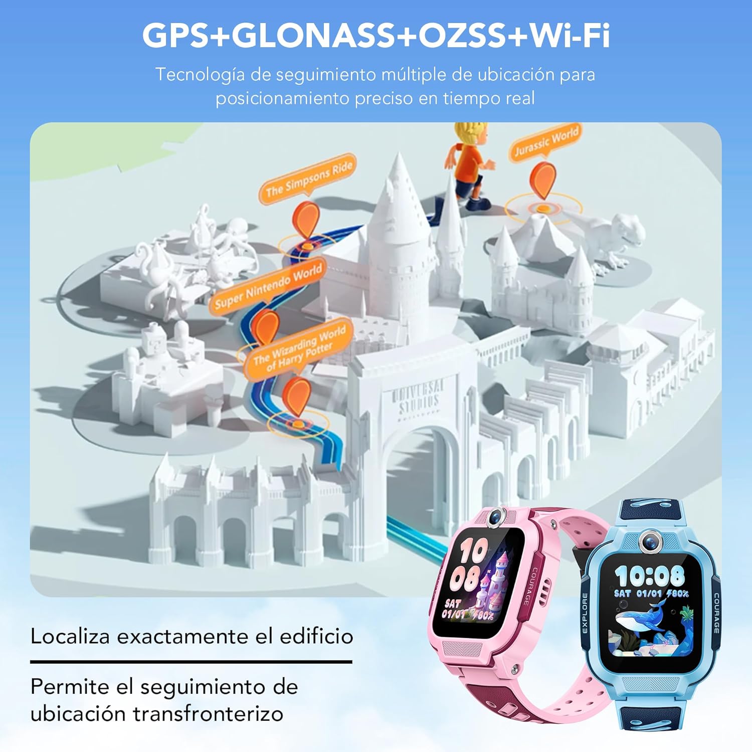 Thumbnail 2 de imoo Z3 Reloj Inteligente Niño con GPS