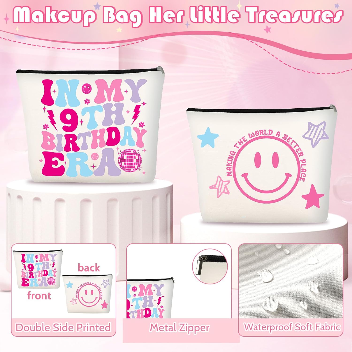 Detalle 2 de Zyphoria 9th birthday gift set for girls
