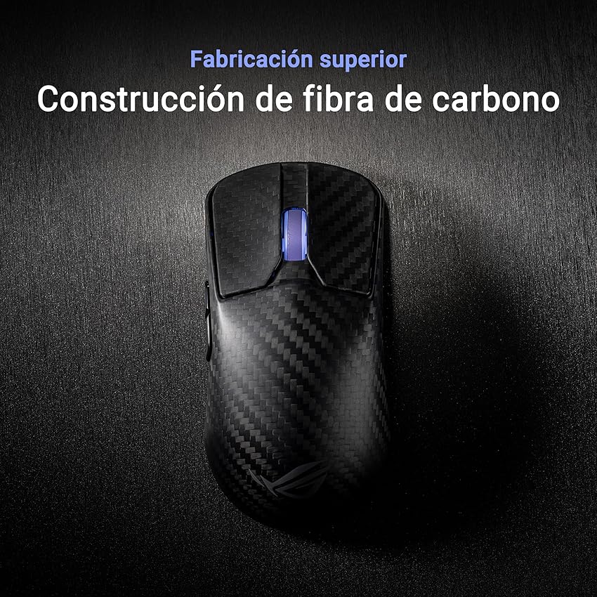 Thumbnail 4 de ASUS ROG Harpe II Ace ratón gaming inalámbrico 48 g, sensor AimPoint Pro 42K, 5 botones