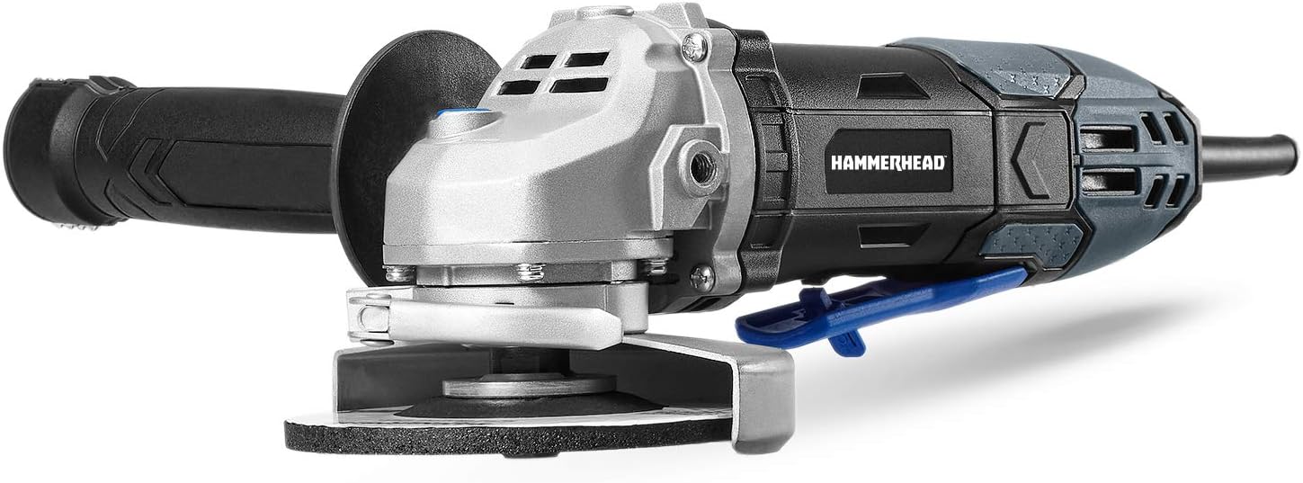 Thumbnail 1 de Hammerhead HAAG060 6-Amp 4.5-Inch Angle Grinder with 3-Piece Abrasive Wheel