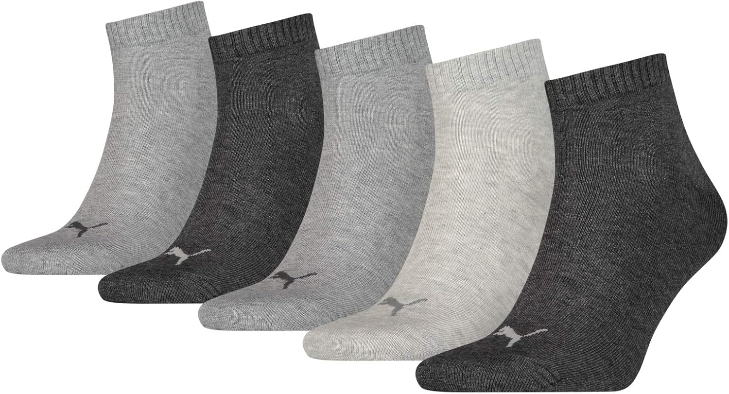 Thumbnail 6 de PUMA Quarter Plain 5p Calzini Unisex - Adulto (Pacco da 5): comodità e stile minimal