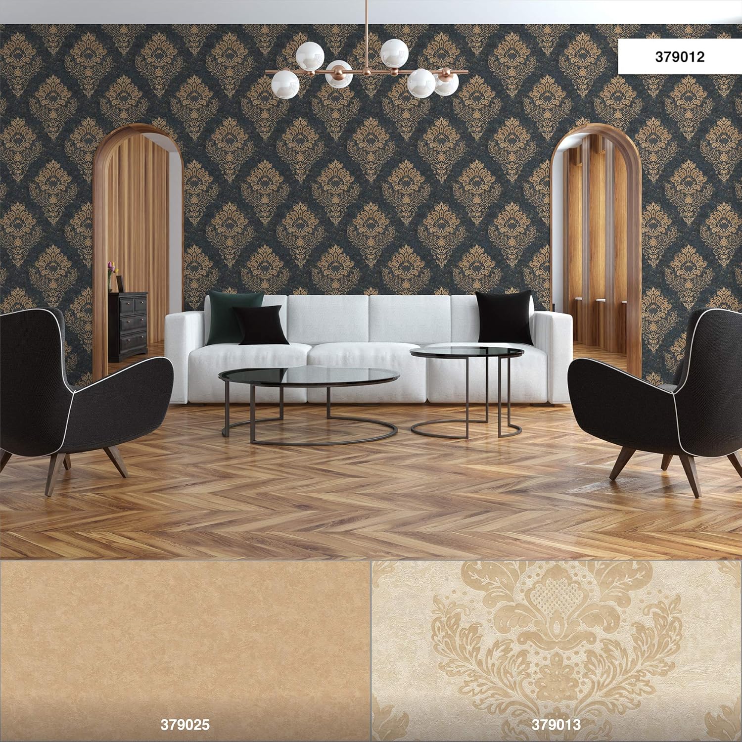 Thumbnail 5 de Papel Pintado Barroco Alena St. Petersburg Metropolitan 🇷🇺