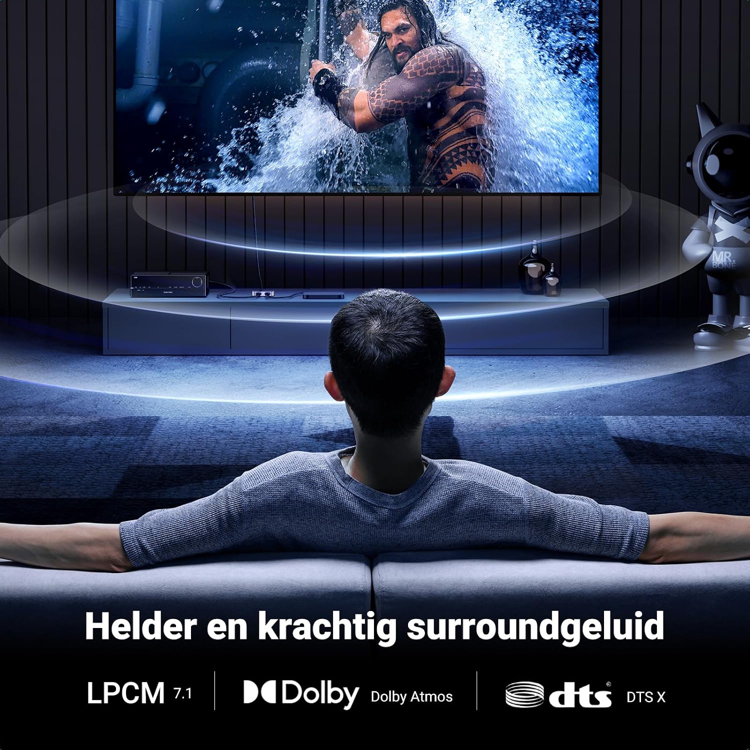 Thumbnail 6 de UGREEN HDMI 2.1-switch, bidirectioneel, 8K@60Hz en aluminium behuizing