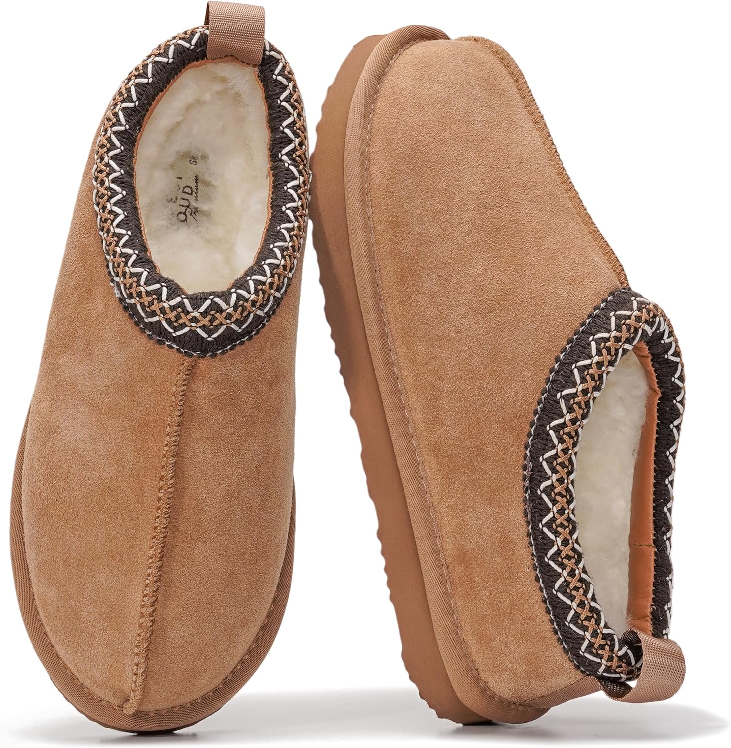 Detalle de Project Cloud Nerita leather slippers