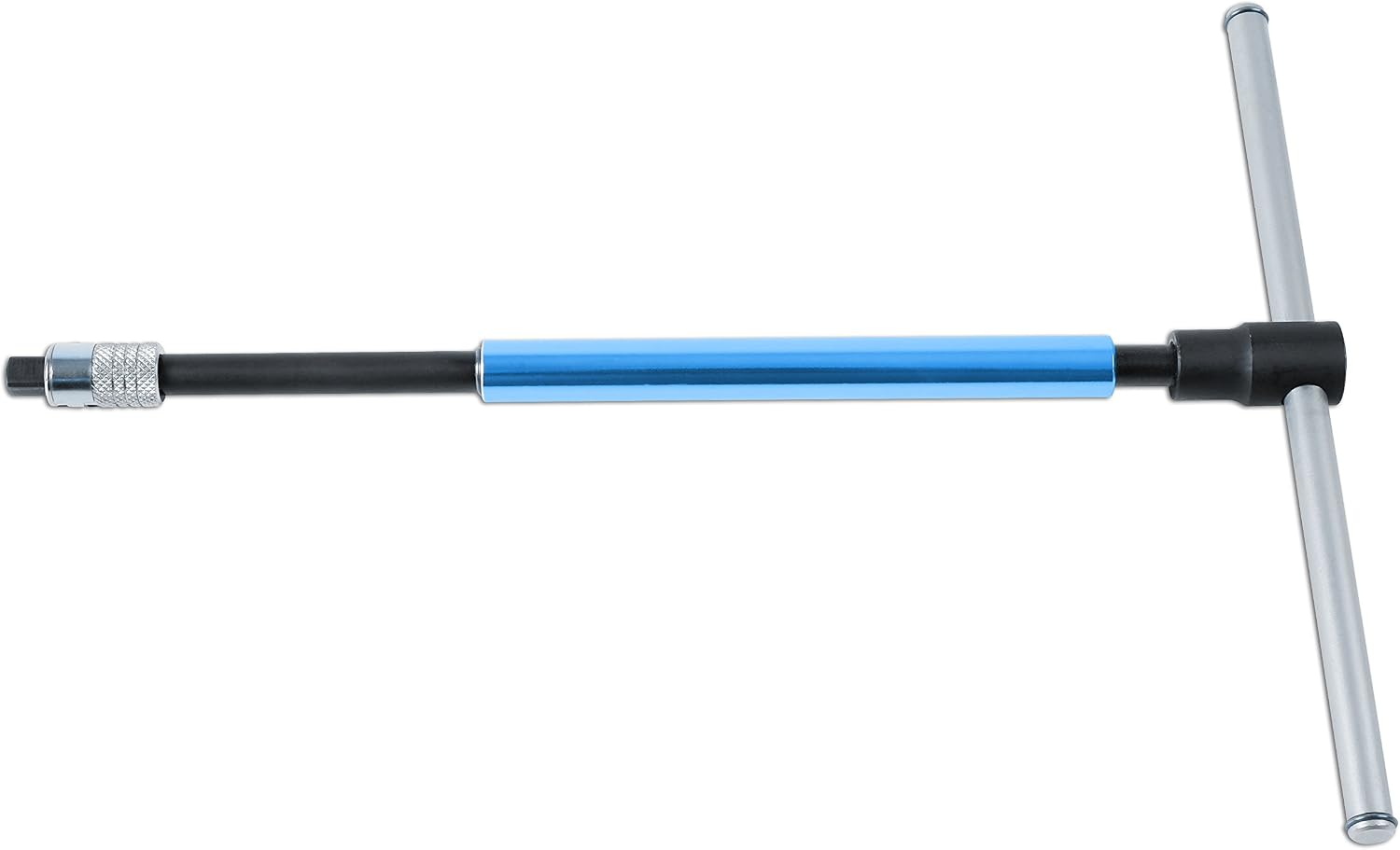 Detalle de Laser 6581 T-handgreepspinner 1/4 inch, 250 mm, zilver