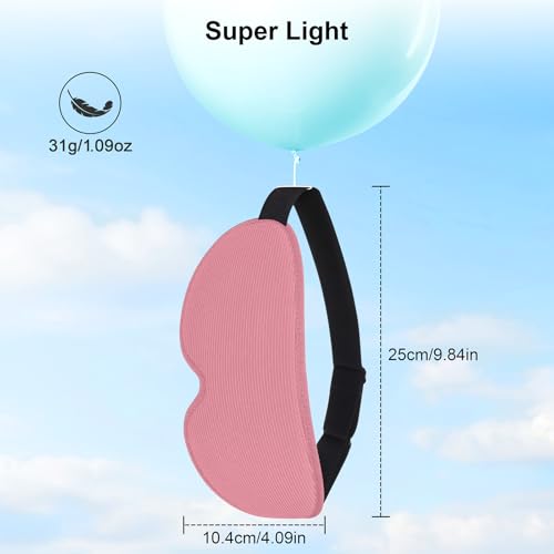 Thumbnail 6 de Gritin 100% Blackout Sleep Mask with Zero Eye Pressure – Breathable, Adjustable, Includes Earplugs