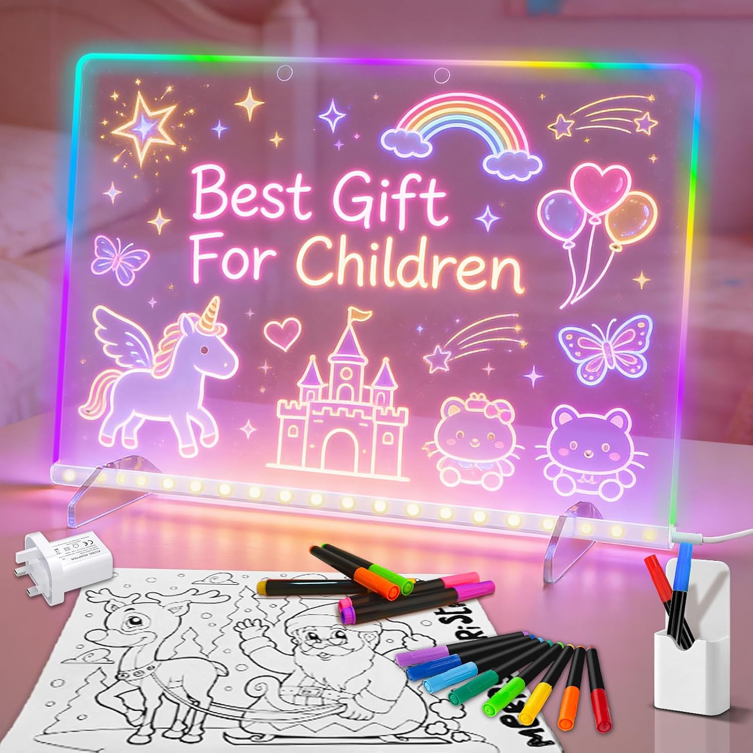 Detalle de Led Drawing Board 8 Colours
