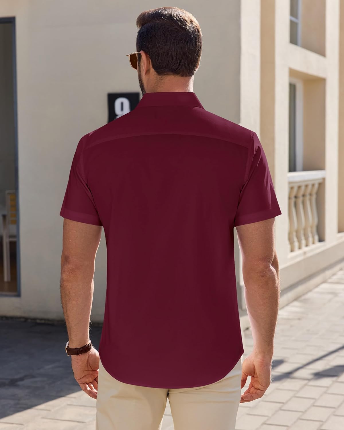 Thumbnail 1 de J.VER Herren Hemd Kurzarm Businesshemd Regular Fit – Vielseitiges Hemd für Festlichkeiten und Beruf