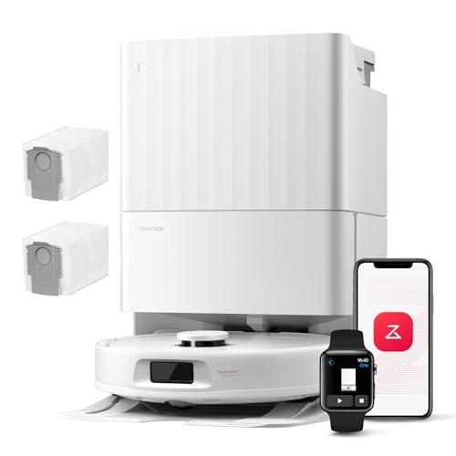 Detalle de roborock QV 35A Set: robot aspirapolvere lavapavimenti antigroviglio per casa con mappa PreciSense LiDAR