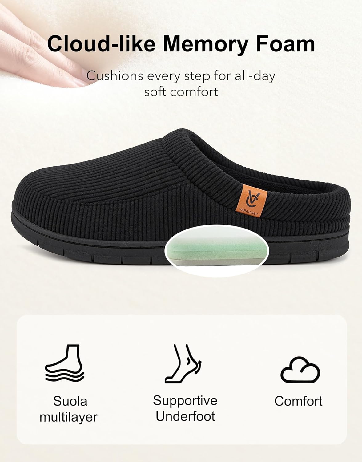 Thumbnail 4 de VeraCosy Men's Moccasin Slippers