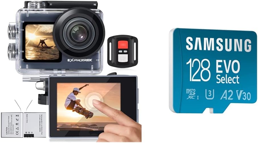 Thumbnail 6 de Exprotrek Action Cam 4K 40M Unterwasserkamera