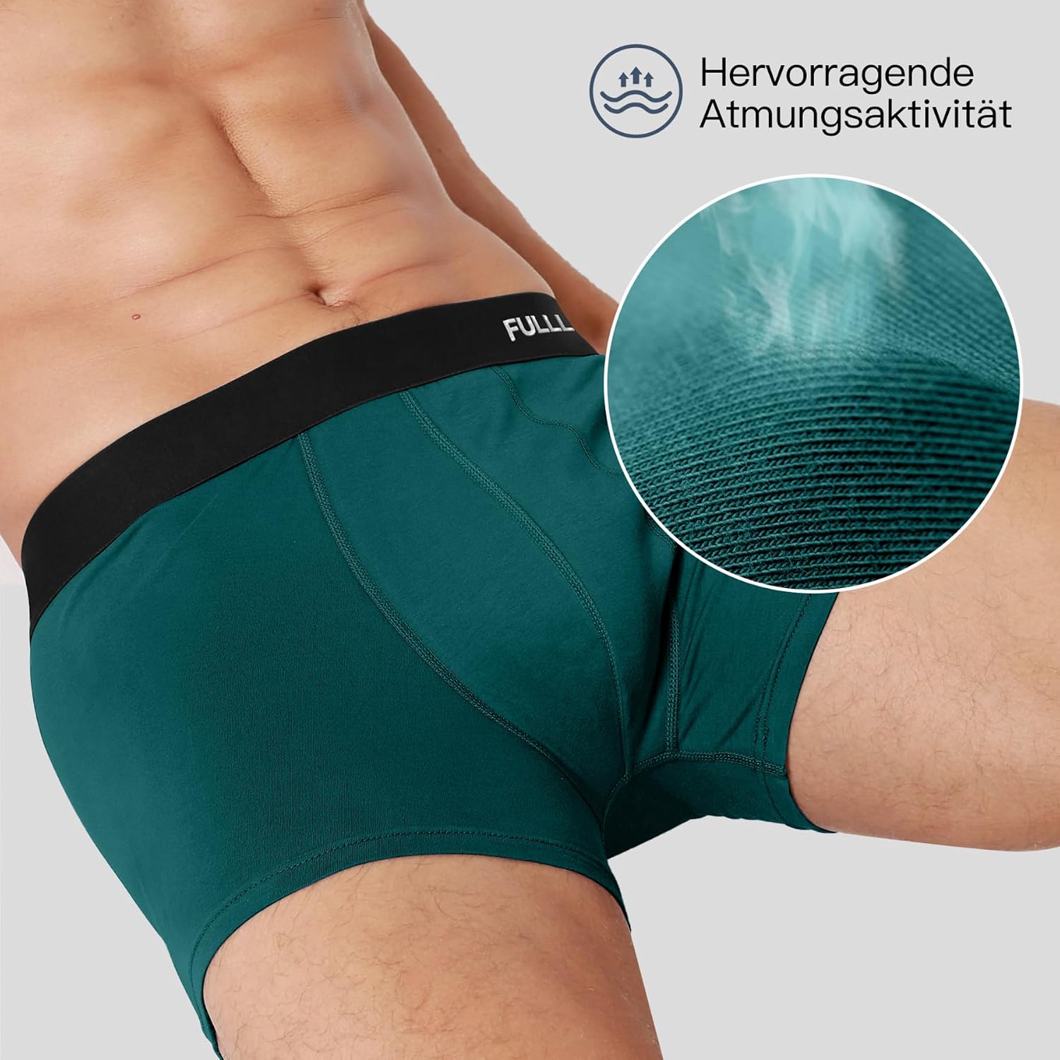Detalle 2 de Fullluwaa Boxershorts Herren 10er Pack