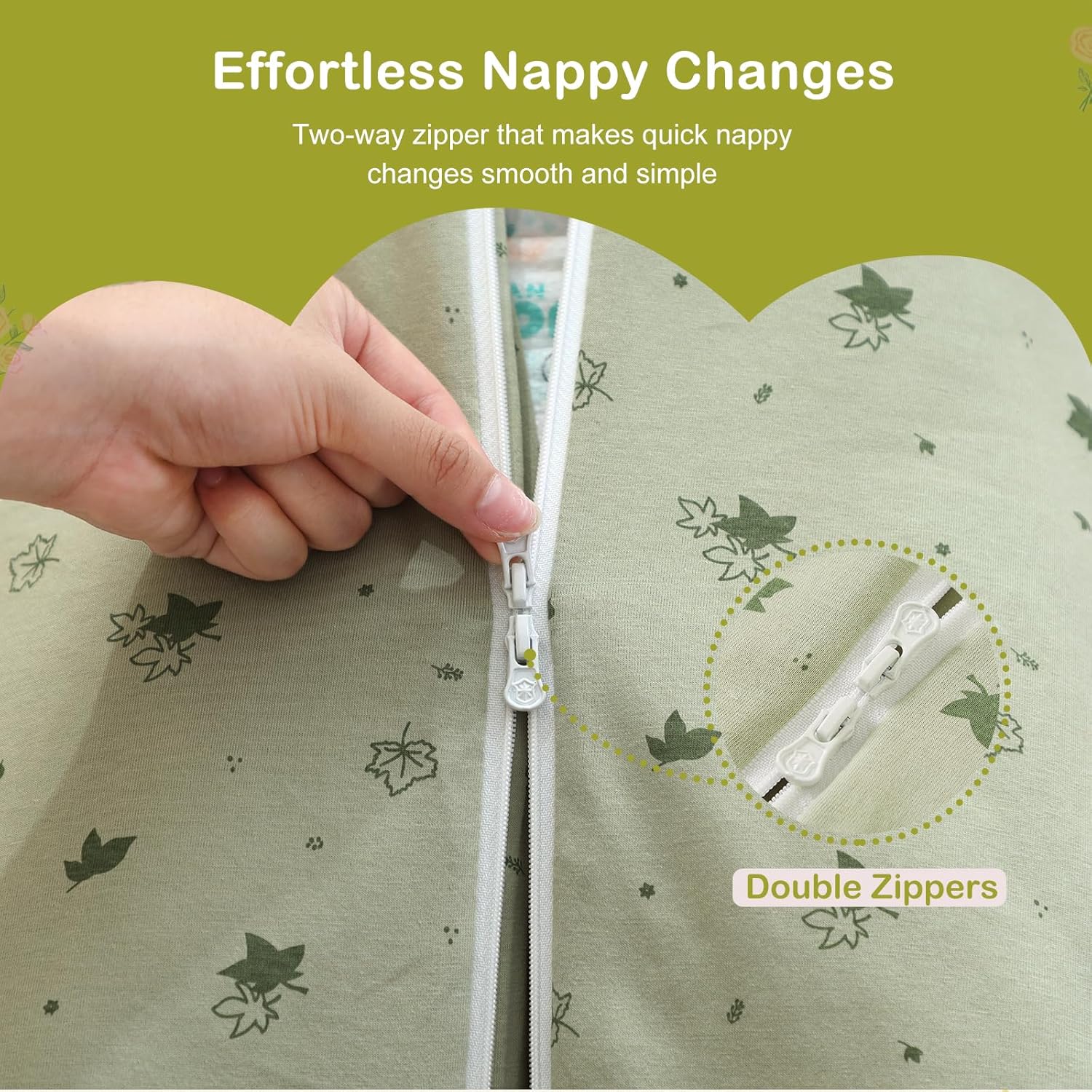 Thumbnail 5 de Nivolltha Super Soft Baby Sleeping Bag 1.5 TOG (100% Cotton) for 18–36 Months – Maples