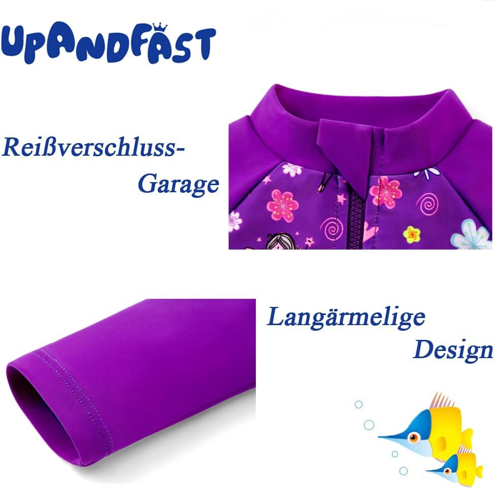 Thumbnail 5 de upandfast Baby Badeanzug mit Sonnenhut UPF 50+ – Ganzkörper-Schutz für sonnige Tage am Strand
