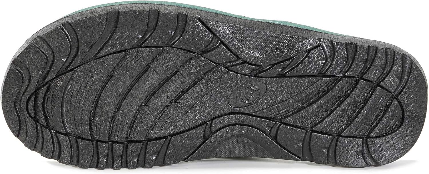 Detalle de Damen/Herren Zehentrenner Sommer Flip Flops – sportlicher, schlichter Hausschuhe-Sandale