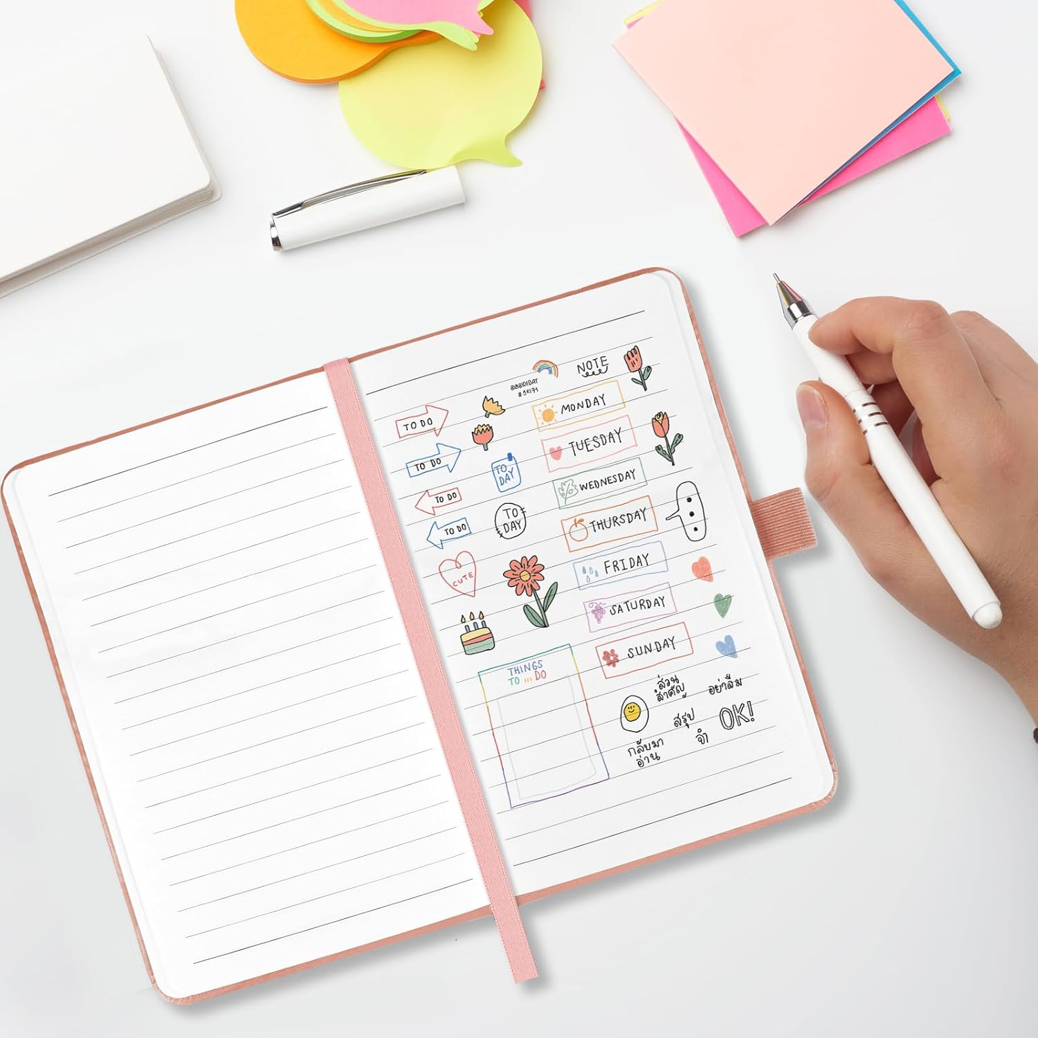 Thumbnail 5 de A6 Pocket Notebook 160‑Page 3 Pack