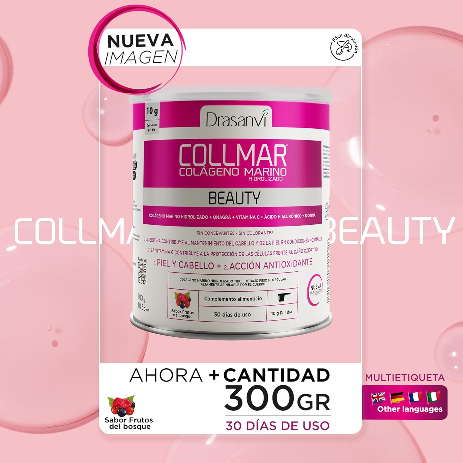 Thumbnail 2 de DRASANVI COLLMAR BEAUTY Colágeno & Ácido Hialurónico 🍇 