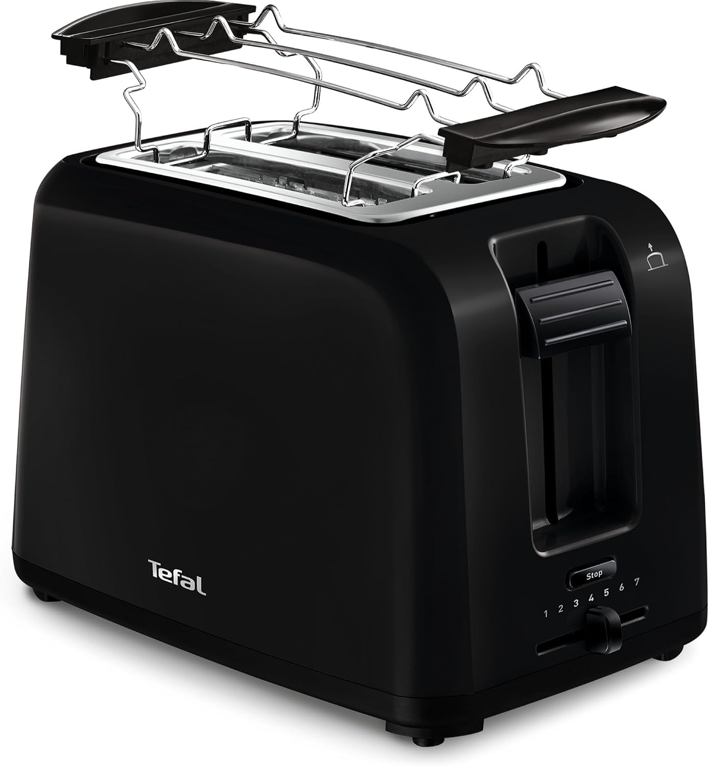 Detalle de Tefal Vita TT1A2810 broodrooster met 2 sleuven en 7 bruiningsniveaus