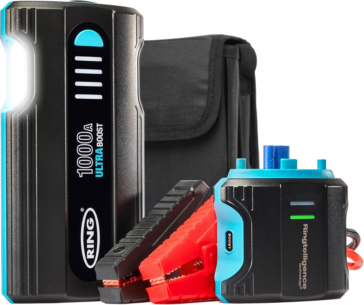 Detalle de RING ULTRABOOST 1000A jump starter for cars