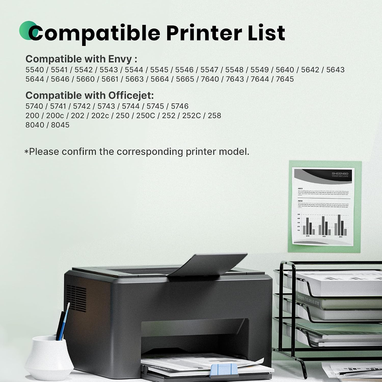 Detalle de 62XL Schwarz und Farbe – Kompatible HP 62 XL Druckerpatronen im Multipack