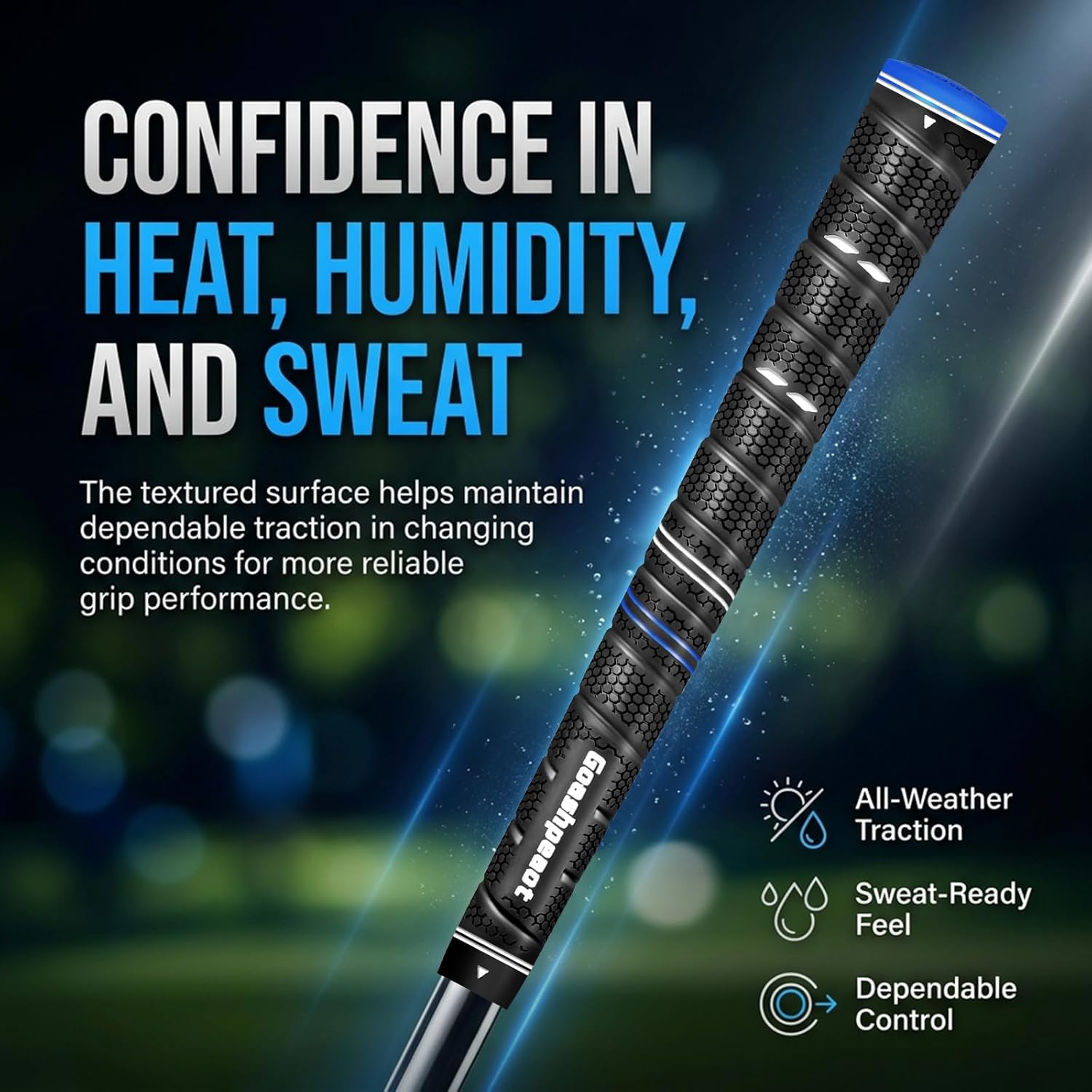 Detalle 2 de Goashpeaot Wrap Golf Grips 13-Pack with Golf Grip Kit
