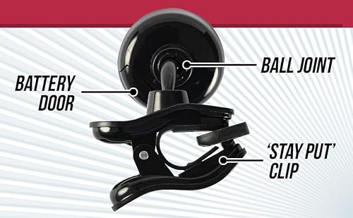 Thumbnail 6 de Snark SN99X Super Tight All-Instrument Clip-On Tuner (Black) with 360° Rotating Display