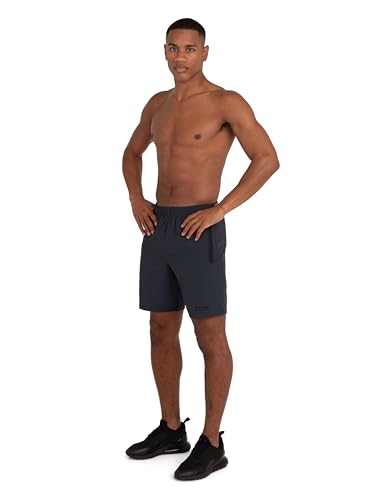 Detalle 2 de TCA Elite Running Shorts Men: Breathable Gym Shorts with Zip Pockets