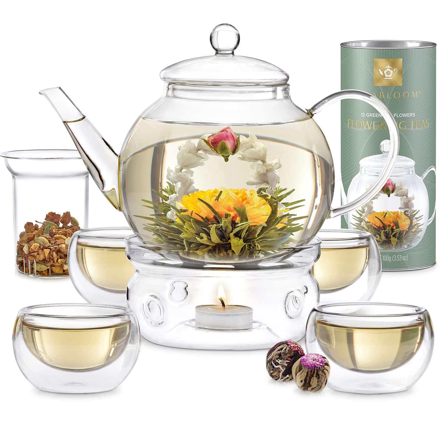 Thumbnail 4 de Teabloom Teeblumen Sortiment 36 Aufgüsse