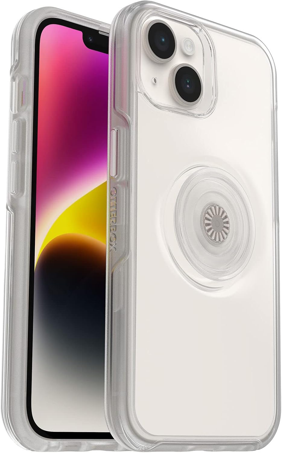 Detalle de OtterBox + Pop Symmetry クリアケース iPhone 14・iPhone 13対応 PopGrip一体型