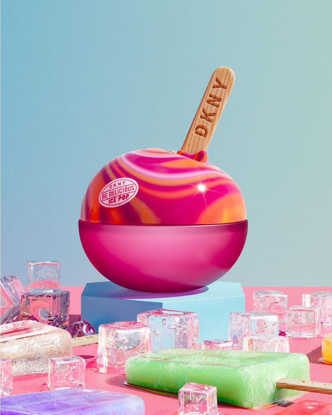 Detalle de DKNY Be Delicious Ice Pop Very Cherry EDP Donna: una gourmand estiva piena di energia newyorkese