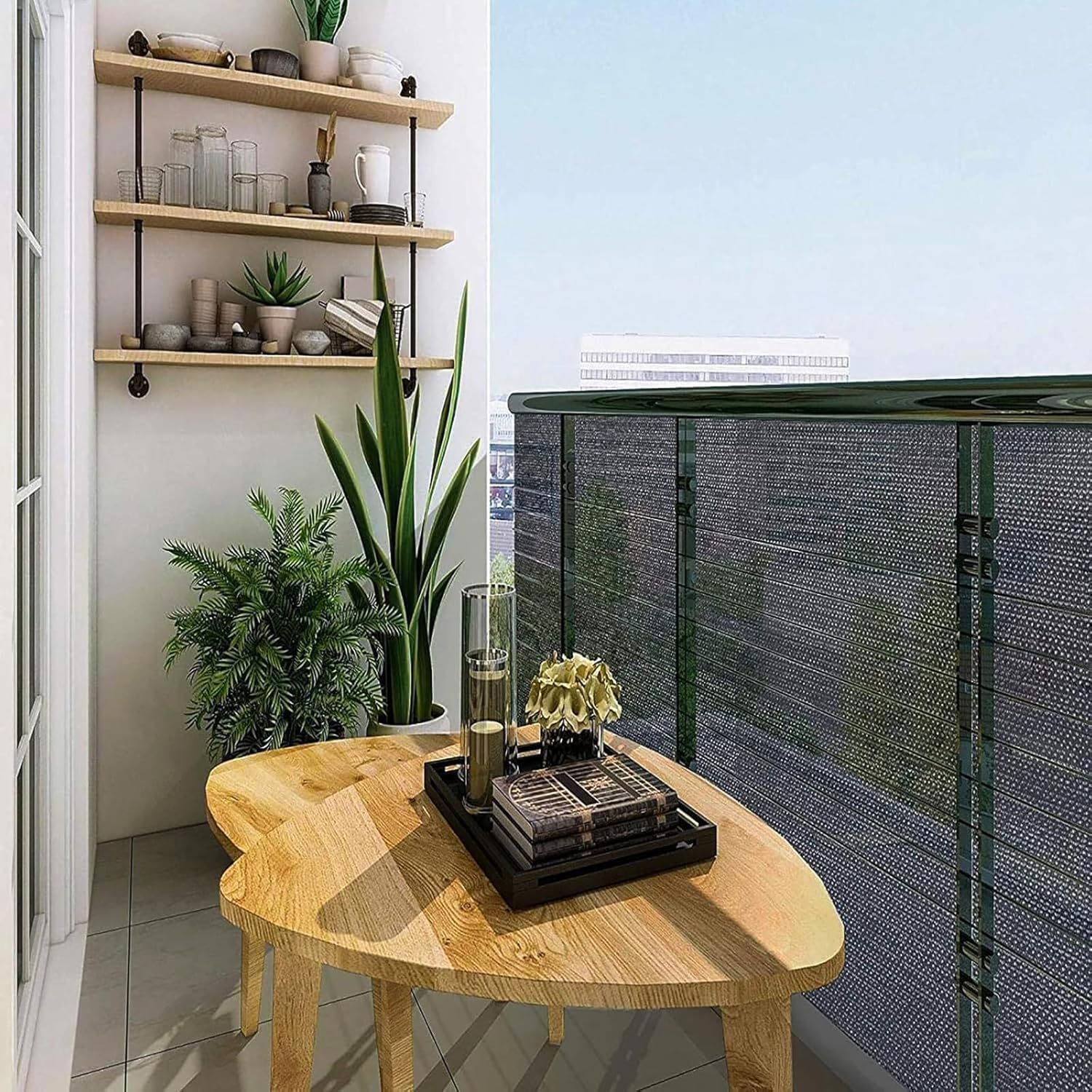 Thumbnail 6 de Schattierungsnetz Garten mit Ösen – UV-schutz 80–95%, Sichtschutz & Beschattung für Balkon, Terrasse und Gewächshaus