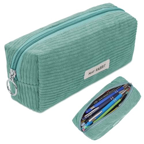 Detalle de OFFCUP Trousse à Crayons en Velours Côtelé – grande capacité et design sobre