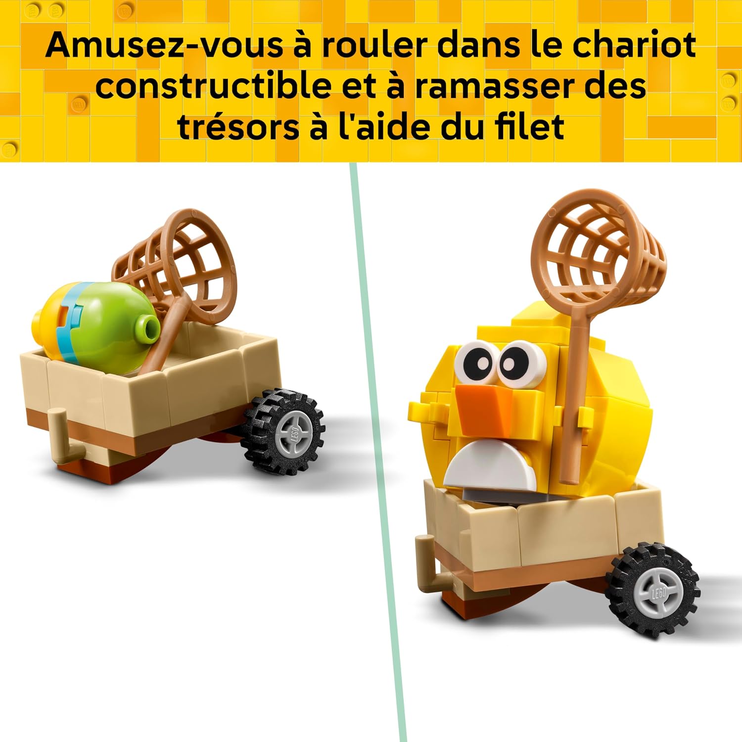 Thumbnail 5 de LEGO Le Lapin de Pâques et la Chasse aux Œufs (40808) – Kit créatif sur le thème de Pâques